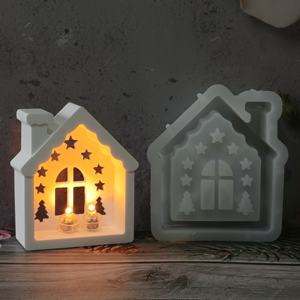 Molde de Silicona para Resina Hecho a Mano, Estilo DIY, Adornos Decorativos y Herramientas para Pasteles, Molde de Yeso para Resina - Product Image 4