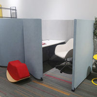 Canapé convertible en bois massif, places, moderne, avec partition murale haute, bureau insonorisé