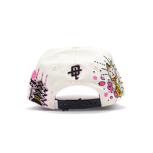 Gorra de Béisbol de 5 Paneles con Bordado 3D de <span class=keywords><strong>Sakura</strong></span>, Forro de Satén de Lujo, Hebilla Ajustable y Diseño Floral - Product Image 5