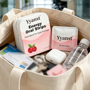 Bandes Orales Énergisantes Vitality Boost 30 unités – Mélange de Canneberge – Complément à Dissolution Rapide – Booste la Vitalité – Apaise l'Ambiance du Soir – OEM/ODM - Product Image 5