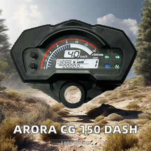 มาตรวัดความเร็วรอบเครื่องยนต์แบบดิจิตอลอเนกประสงค์สำหรับรถจักรยานยนต์ฮอนด้า CG <span class=keywords><strong>125</strong></span> <span class=keywords><strong>CD</strong></span> 70 อุปกรณ์เสริมที่เหมาะสม - Product Image 3