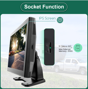 Greenyi 10.36 "6CH màn hình cảm ứng thông minh mù khu Radar BSD báo động DVR Ghi màn hình 6 cái ahd720p IR Camera cho rvs/Xe Tải/xe buýt - Product Image 4