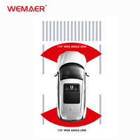 Wemaer 리버스 카메라 Led 조명 주차 방수 HD 170 도 와이드보기 자동차 역전 보조 후면 백업 자동차 카메라