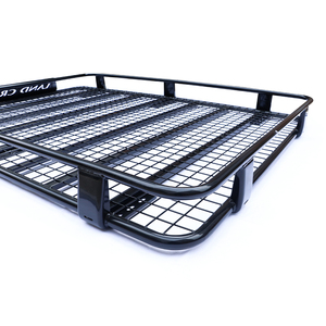 Porte-bagages de toit robuste en fer pour Toyota Land Cruiser LC80 LC79, panier de chargement monté sur gouttière, porte-bagages direct usine - Product Image 3