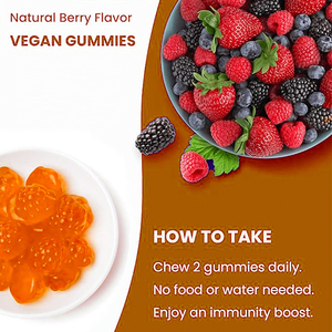 Gummies de <span class=keywords><strong>Propolis</strong></span> d'Abeille Pure Naturelle OEM ODM Marque Privée, Meilleures Ventes, pour Adultes : Système Immunitaire, Développement Mammaire, Amélioration de l'Énergie - Product Image 4