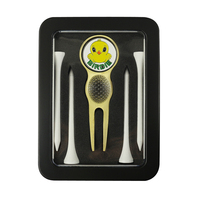 Ensemble d'accessoires de Golf personnalisés, séries cadeau de Golf avec Tee-shirt magnétique et marqueur de boule, vente en gros d'usine, 12 pièces