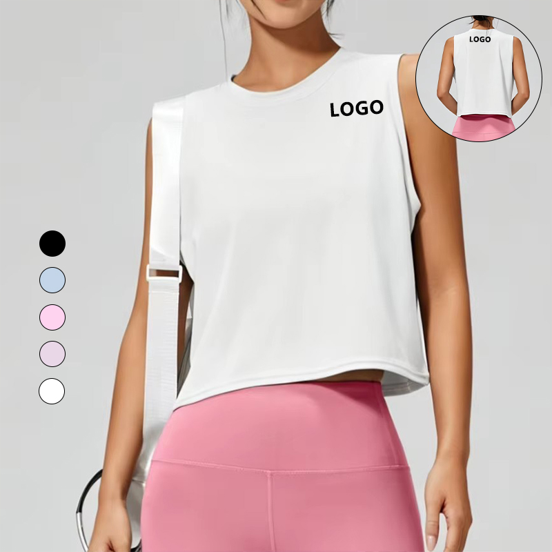 Naked Feeling Workout Tank Top Women Sleeveless Yoga Shirt Buttery Soft Gym Activewear Loose Fit Muscle Tank Fitness Clothing