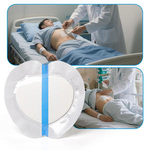 Perban luka busa transparan perekat hidropolimer sangat menyerap desain 3 lapis medis <span class=keywords><strong>Apple</strong></span> - Product Image 5