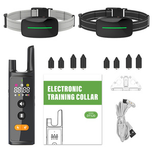 Ein-zu-Zwei-Farbbildschirm Ferngesteuerter Hundetrainer Bellkontrolle Drei Trainingsmodi Gleichzeitiges <span class=keywords><strong>Training</strong></span> für Mehrere Hunde 1000m - Product Image 6
