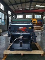Máquina Automática de Alta Resistencia para Estampado en Caliente, Troquelado, Plegado y Grabado en Relieve de Láminas de Aluminio, Programada por PLC, Marca Oray