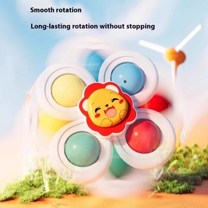 <span class=keywords><strong>Jouet</strong></span> éducatif pour bébé, salle de bain pour enfants, soulagement du stress, ventouse rotative en plastique, unisexe, de 0 à 24 <span class=keywords><strong>mois</strong></span> - Product Image 3