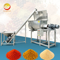 Mélangeur horizontal à double arbre et ruban ORME pour poudres sèches, 400L, 100L, 120L, avec chauffage, pour épices