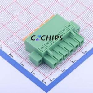 KF2EDGKNM-5.0-6P Plug-in Terminal Block P=5mm Connector Plug Screw Fixing 1x6P 5mm - Product Image 2