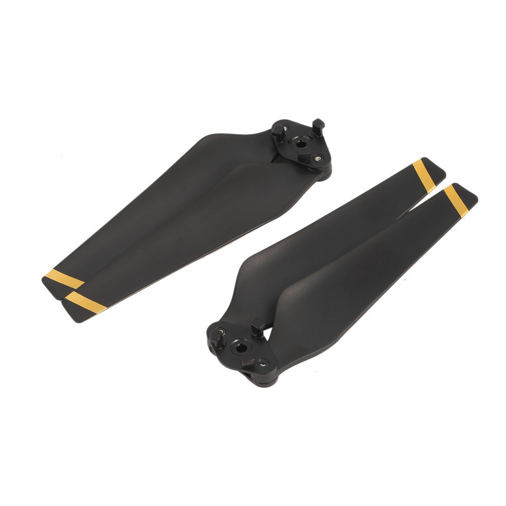 8330F ใบพัดแบบพับได้พร้อมระบบปลดเร็ว ขอบสีทอง 1 คู่