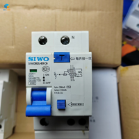 Componente de Protección Contra Fugas SIWOB2L-63 C6 6A/32A 5 Unidades para Programación PLC y Control Industrial