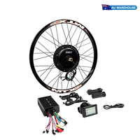 Kit de conversion vélo électrique Sailimotor MTX 72V 60V 3000W avec moteur à moyeu direct sans balais 1500W – Entrepôt AU