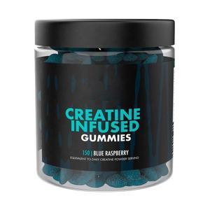 For 5g Monohydrate Adult Muscle Growth Supplement Gummy Chews Blue Raspberry Flavor Pre Workout Sports - Product Image 1
