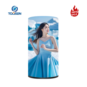 Toosen ngoài trời không thấm nước hình tròn LED màn hình hiển thị xi lanh 320x160mm mô-đun cong LED Video tường - Product Image 2