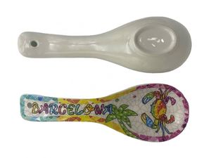 Soporte de Cuchillos de Cerámica Personalizado, Reposacuchillos para Cocina, Recuerdo de Miami, Reposacuchillos de Cerámica Grande para Cocina - Product Image 5