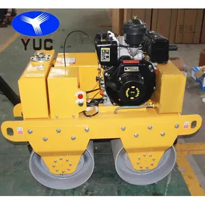 Road Rolling Machine Fully Hydraulic System Double Drum Vibratory Road Roller Manufacturer