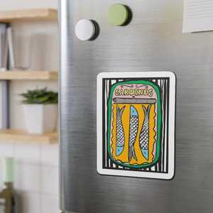 Aimant de réfrigérateur rectangulaire en étain à relief surélevé, personnalisable avec illustration de destination, pour les boutiques de <span class=keywords><strong>tourisme</strong></span>, commande en gros - Product Image 1