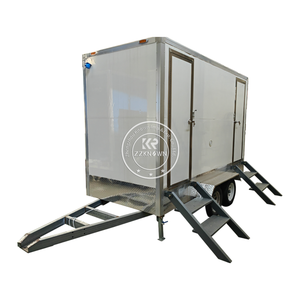 Remorque de camping mobile de luxe avec WC, douche et toilettes en fibre de verre, toilettes portables - Product Image 3