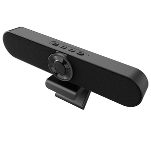 Caméra de visioconférence tout-en-un 2K, webcam USB 4MP, barre de son stéréo double 5W pour <span class=keywords><strong>Zoom</strong></span>/Teams/petites salles de réunion, travail à distance - Product Image 4