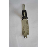 Outil de déverrouillage et de décodage de serrures de portières de voiture Lishi 2-en-1 en acier inoxydable pour voitures Mahindra avec ajustement universel