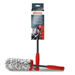 Brosse à jantes en microfibre à poils doux de grande qualité, 1 pièce, douce mais efficace pour les surfaces délicates des jantes - Product Image 1