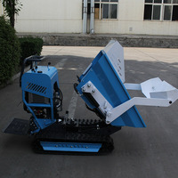 In China Hergestellter Mini-Lader mit CE- und EPA-Zertifizierung für Landwirtschaft, Bau und Mikrobergbau, Diesel-Raupenkipper, Schlamm-Buggy mit Frontmotorpumpe