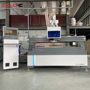 Routeur CNC Alpha à vente chaude, machine de découpe et de perçage, 3 axes, 2030, gravure à grande vitesse pour l'usine de fabrication de meubles CNC - Product Image 2