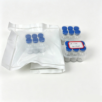 Flacon en verre pharmaceutique stérile ETO lavé et transparent de type 1