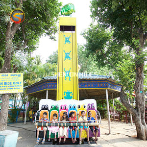 遊園地子供用ゲーム機カエルホッパーライドミニエアドロップフロッグジャンピングライド - Product Image 2