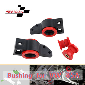 Support de bras de suspension inférieur avant Audi A3 Volkswagen Golf Jetta avec silentbloc en polyuréthane, pièce de rechange en alliage d'aluminium - Product Image 5