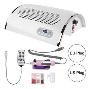 Lámpara LED multifuncional 5 en 1, aspiradora, secador de uñas, funciones de fototerapia, cojín de mano incorporado, Lima de pulido de uñas - Product Image 5