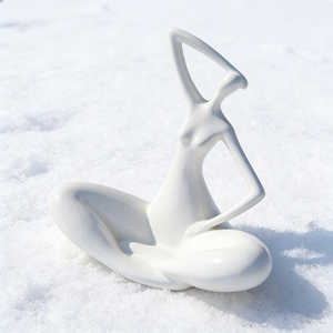 <span class=keywords><strong>Femme</strong></span> nue, danseuse blanche, silhouette légèrement dodue - Product Image 3