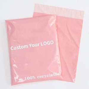 Custom LOGO Nude Polymailer Biodegradable Compostable Shipping Mailing <b>Bags</b> <b>Clothing</b> Poly <b>Packaging</b> <b>Bag</b> Mailer - Product Image 6