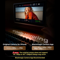 Monitor de Teléfono SmallRig con Control Inalámbrico, Monitor de Video Inalámbrico 1080P con Soporte de Zapata Fría 4850