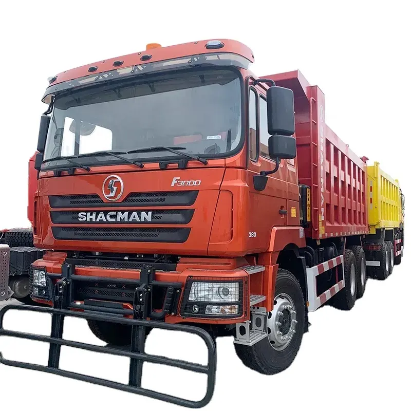 イエローシャックマン6X4 8X4 X3000中古配送40Tティッパーダンプトラック販売F3000中古ダンプトラック