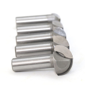 Mata bor hidung karbida padat 6.35mm 12.7mm, mata <span class=keywords><strong>Router</strong></span> CNC, alat pemotong pengocok Altin dilapisi mesin pemotong Cove Core kotak dukungan OEM - Product Image 3