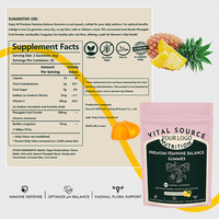 Échantillon Gratuit OEM Compléments Alimentaires et de Santé à Base de Plantes 200g Gummies Premium Source Vitale Équilibre Féminin