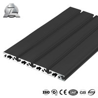 15180 plaque de fente en T d'extrusion de fente en T anodisée en aluminium industriel modulaire 15x180mm profil fendu pour imprimante 3d de Table CNC