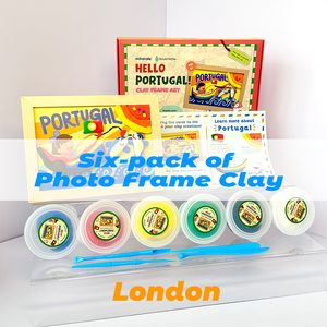 Kit Cornice Fotografica 3D in Argilla Autoindurente Senza Disordine per Attività Genitore-Figlio - Product Image 2