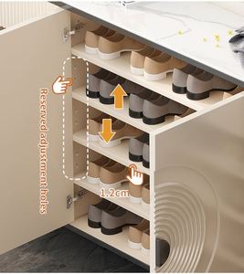 Mueble <span class=keywords><strong>Zapatero</strong></span> Moderno de Madera de Lujo, Organizador de Almacenamiento, Mesa Consola para Sala de Estar, Mueble <span class=keywords><strong>Zapatero</strong></span> para Entradas - Product Image 5