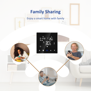 Modern Design Huis Appartement Sauna Huis Vloerverwarming Elektrisch Systeem Met Sleutel Control Programmeerbare Verwarming Thermostaat Wifi - Product Image 3