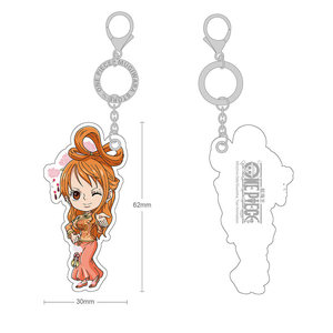 Llavero Acrílico de Personajes de <span class=keywords><strong>One</strong></span> <span class=keywords><strong>Piece</strong></span> de la Serie Clásica Japonesa, Tienda del Sombrero de Paja, Luffy, Zoro, ACG, <span class=keywords><strong>Nami</strong></span>, <span class=keywords><strong>Figura</strong></span> de Anime Japonés - Product Image 5