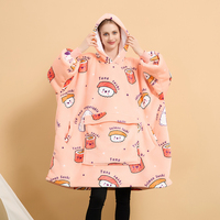 Sweat à capuche surdimensionné en flanelle Sherpa pour femme, vêtement de haute qualité, confortable et Original