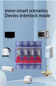 DZ47-63ใส4P MCB <span class=keywords><strong>วงจร</strong></span>เบรกเกอร์6 Ka ความสามารถในการทำลายกระแสเกิน400V สำหรับอุตสาหกรรม - Product Image 5