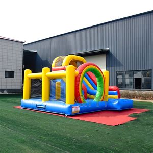 Château gonflable à prix d'usine, château gonflable en PVC, château gonflable de qualité commerciale avec toboggan - Product Image 2