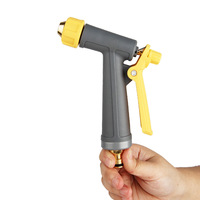 BOYI Canon à mousse haute pression en alliage d'aluminium à double coque, avec jet réglable, support OEM personnalisé, pistolet d'arrosage de jardin
